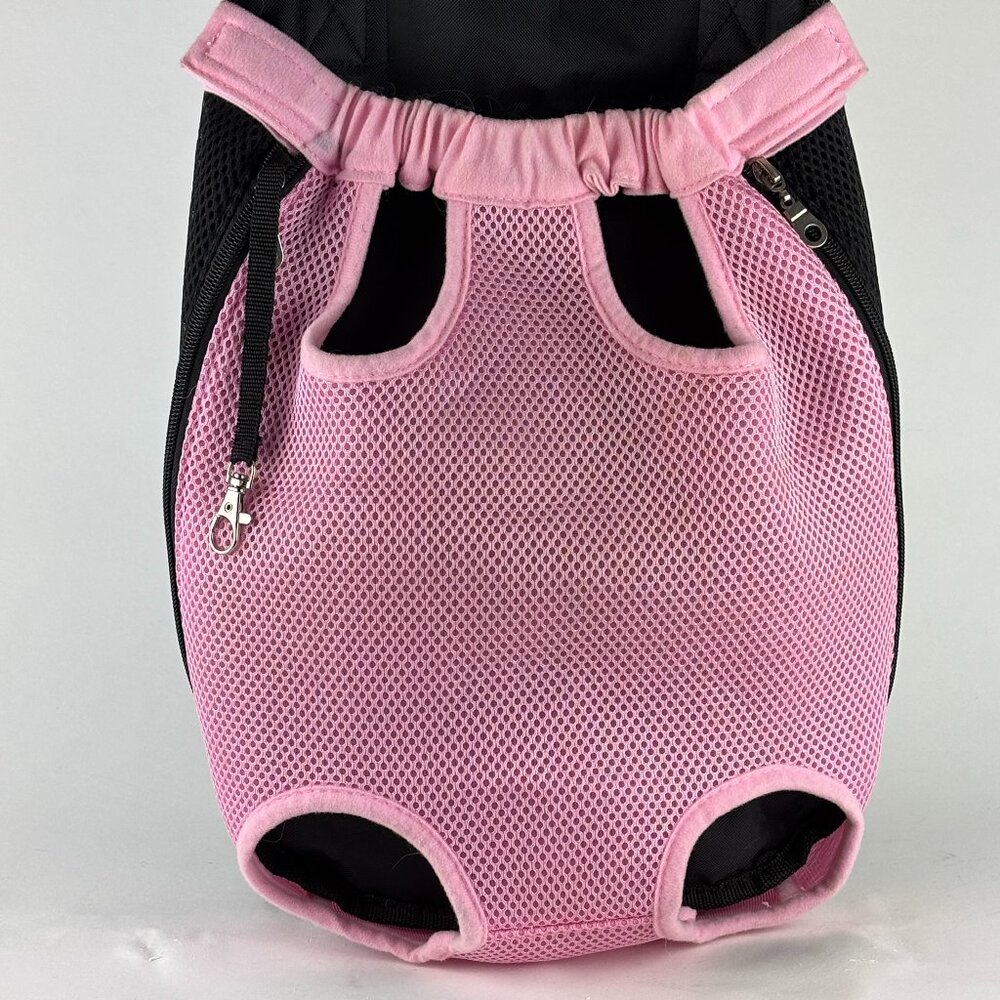 NWOT. XL Pink Mesh Dog Carrier Backpack